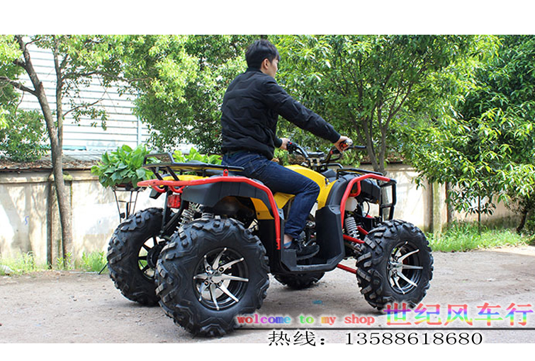 Big Bull 4 4WD 4 Bánh Xe Motocross Điện ATV Tất Cả Các Địa Hình Chain Shaft Truyền Tự Động ATV