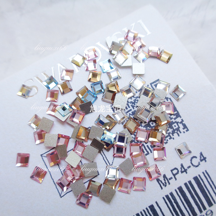 Austrian flat-bottomed square drill 2400 models about 3MM square drill DIY manicure special-shaped drill Shijia nail patch drill