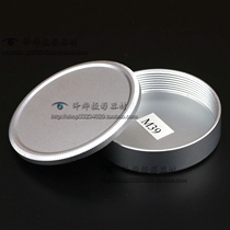 Metallic silver M39 lens back cover body cover Leica Voigtlander magnifying head L39 body cover lens back cover