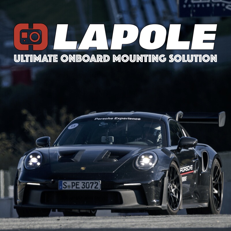 Dragy Exclusive Lapole Dash Picture-In-Picture Phone Shooting Stand for Track and Mountain Running (Suction Cup Version)