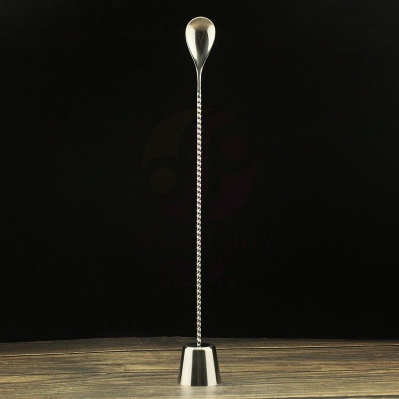 Wine Surgery Stainless Steel Multifunction Wine Bar Spoon Conditioning Wine long handle bar Scoop Creative Fine Thread Cocktails Stir Spoon-Taobao