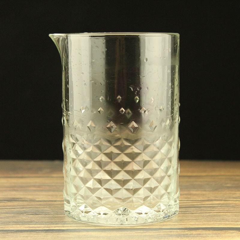 Wine Bar Blend Wine stirring mug-style Fancy Cocktails Mixing Glass crystal glass winemaker