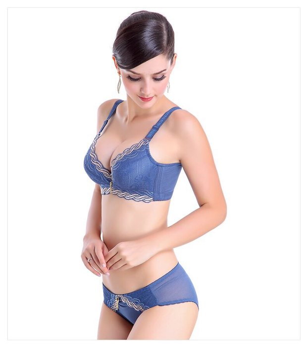 [Đặc biệt hàng ngày] Áo ngực có thể điều chỉnh sâu v tập hợp để nhận được áo ngực thứ cấp 6CM khóa đen dày bốn hàng áo lót 2 dây