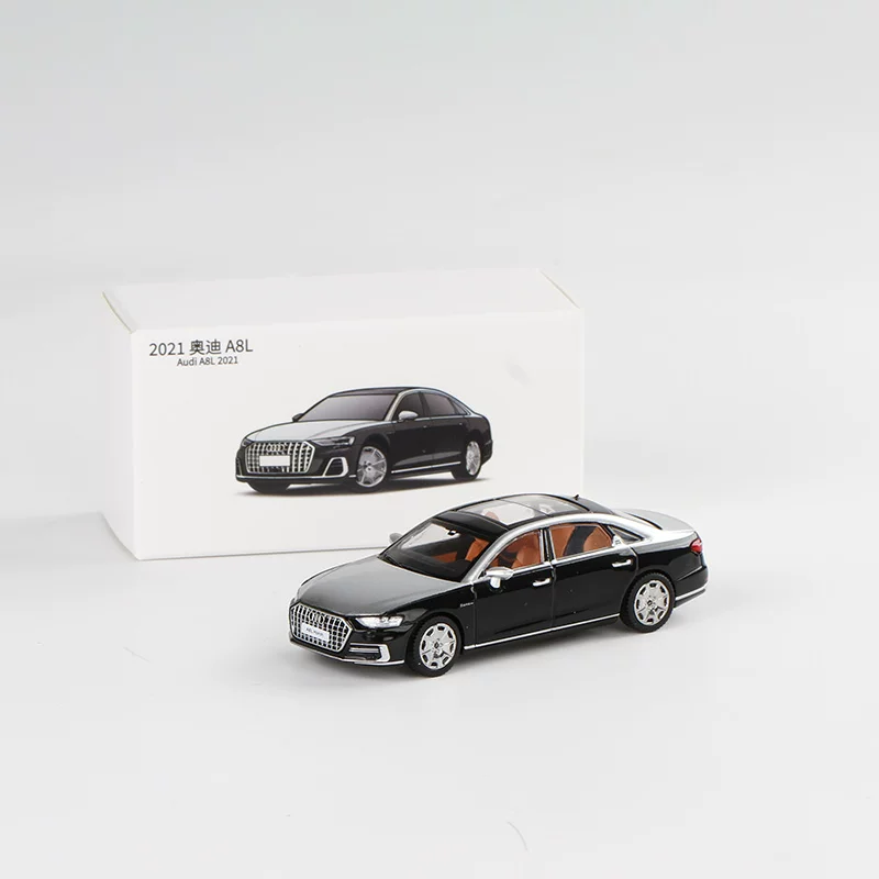 Модель автомобиля Horch Audi A7L A8L в масштабе 1:64 из сплава, коллекция A7 A8, декоративная