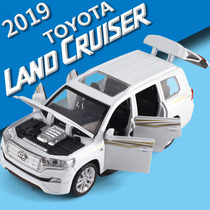 Jianyuan 1 32 Toyota Land Cruiser simulation alloy toy car boy acousto-optic alloy car model