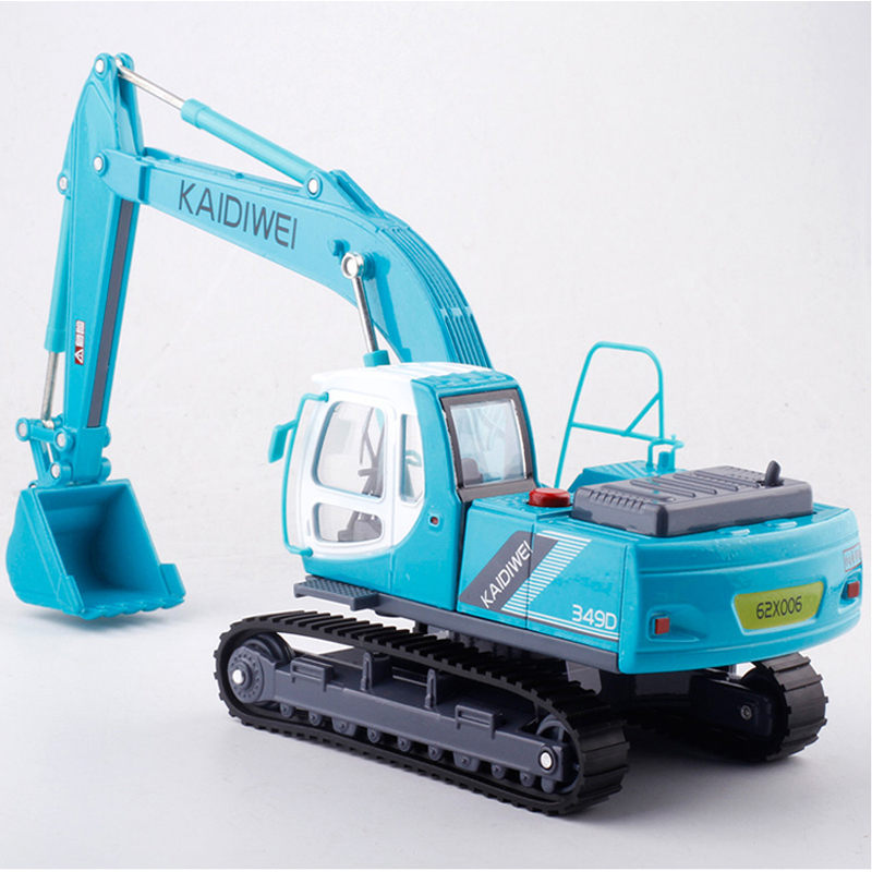 Kediwey Alloy Engineering Car 1:40 Crawler Excavators Excavators Sound And Light Functional Children's Toy Car Model