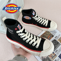 Dickies canvas shoes mens summer 2022 new black all-match high-top breathable couple shoes casual mens shoes