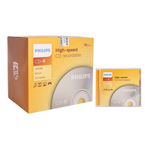  Philips blank disc CD-R 52 speed 700M monolithic boxed burning disc
