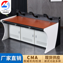 Command Center Schedule Wider Property Office Monitoring Table Computer Console Customized Operating Desk