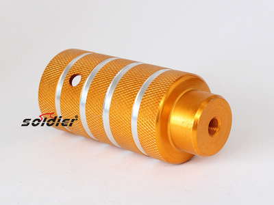 Bike Rocket Silo Foot Column Mountaineering Bike foot solid pedalling aluminium alloy footpost footrest S42-02