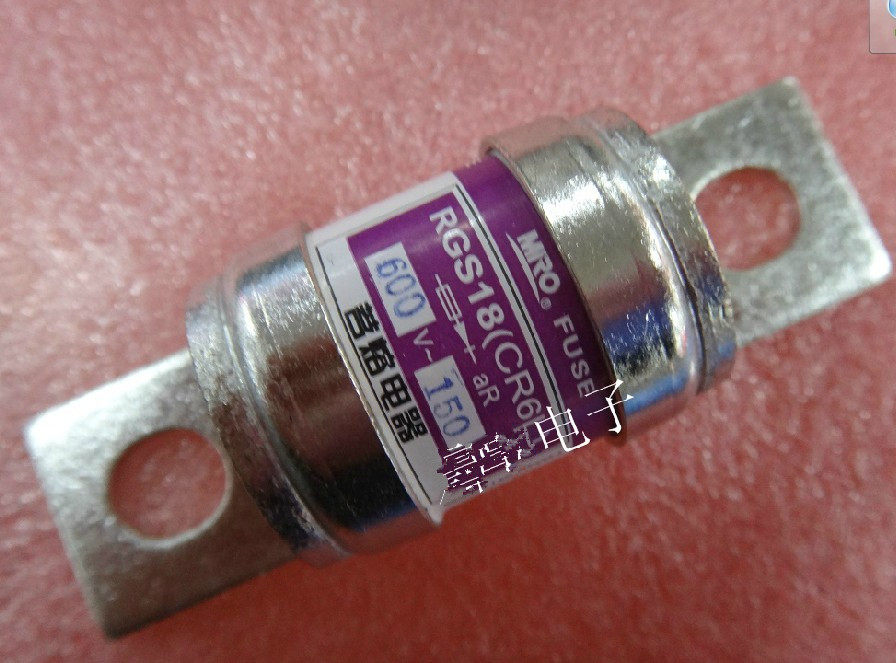 The 150A660V RGS18 fast fuse can replace the CR6L-150 UL Fuji fuse