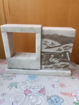 Small clock case (stone) in stock from the Republic of China to the early days of liberation