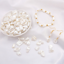 ABS shaped imitation pearl bracelet beads loose bead bracelet necklace earrings handmade DIY material jewelry accessories