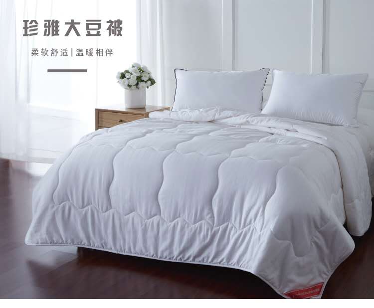 Mengjie elegant soybean fiber two-in-one mother-in-law is thickened by soybean fiber by spring and autumn by winter and thickened quilt