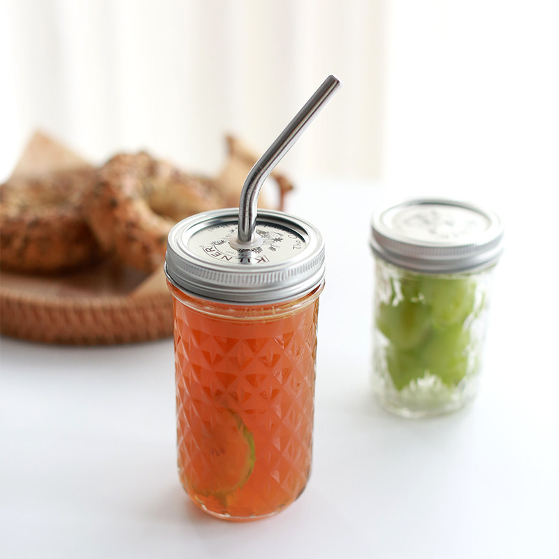 Magicite relief glass-cup heat-resistant glass straw juice cup drink