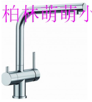 German direct mail Platinum wave high Blanco FONTAS pull-out faucet 525199 including tax