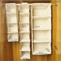 Cotton numb art containing hanging bag containing box closet wardrobe multilayer containing cloth bag multilayer finishing box storage bag