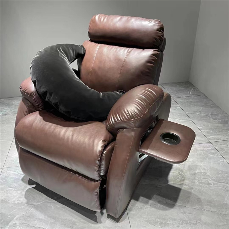 Hair Salon Special Head Therapy Electric Beauty Beauty Hairdressing Chair Multifunction Brow shave with manual discharge of the physiotherapy chair