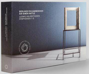 Beethoven Symphony Full Episode (1-9) Simone RattleBerlin Philharmonic 2015 2 disc Blu-ray 50G