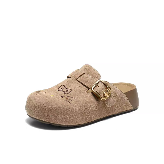Same Style as in the Mall, 2026 Summer New Model, Collaboration Thick-Soled Closed-Toe Slip-On Women's Shoes F6C1Dbh6/D1 Same Style as in the Mall, 2026 Summer New Model, Collaboration Thick-Soled Closed-Toe Slip-On Women's Shoes F6C1Dbh6/D1