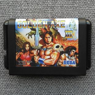 Sega MD -карта "Fight 𢧐 Ax 3" Genesis Golden Ax 3