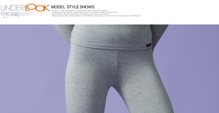 Pantalon collant UNDERLOOK simple en coton - Ref 756909 Image 16