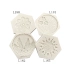 4 bông lông mặt trời loạt silicone khuôn, công cụ mô hình đất sét fondant tự làm - Tự làm khuôn nướng