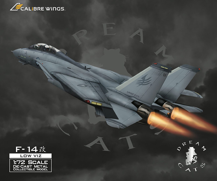 Calibre Wings CA72DC02 1 72 Macross ZERO F-14A Super Tomcat
