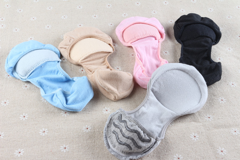 Thuyền vớ nữ vớ vô hình phần mỏng cotton silicone non-slip giày đơn vớ side cực thấp nông miệng vớ mùa hè