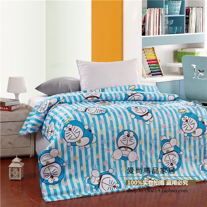 Tùy chỉnh cotton trẻ em phim hoạt hình quilt cover mảnh duy nhất cotton bé mẫu giáo con đơn quilt cover 1.2 m1.5 m