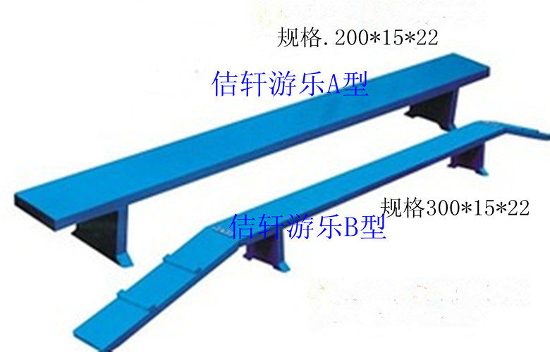 Sensory integration training equipment children's single-plank bridge children's balance beam wooden balance beam