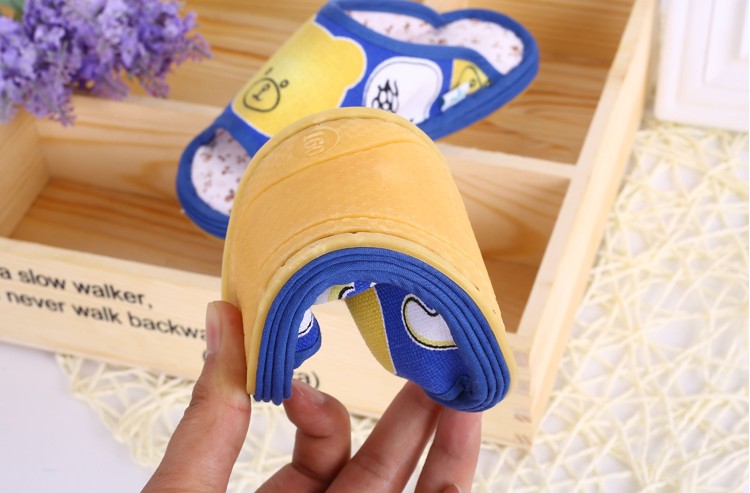 Chaussons enfants en coton pour Toute saison - semelle tendon - Ref 986967 Image 18