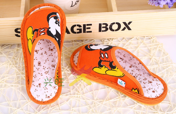 Chaussons enfants en coton pour Toute saison - semelle tendon - Ref 986967 Image 11