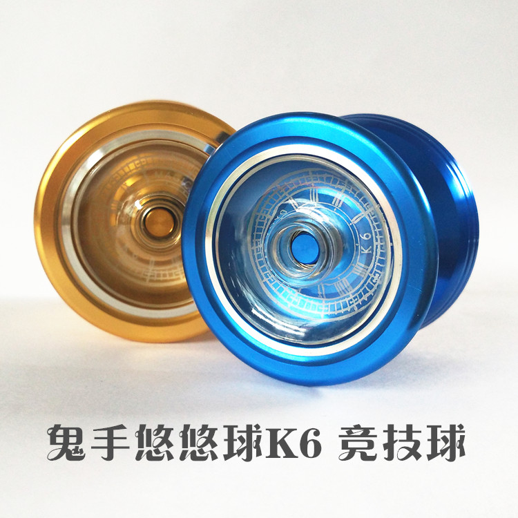 MAGICYOYO hợp kim Yo-Yo Metal Yo-Yo Ghost Hand K6 Green Face Beast Cuộc thi chuyên nghiệp đồ chơi cho bé