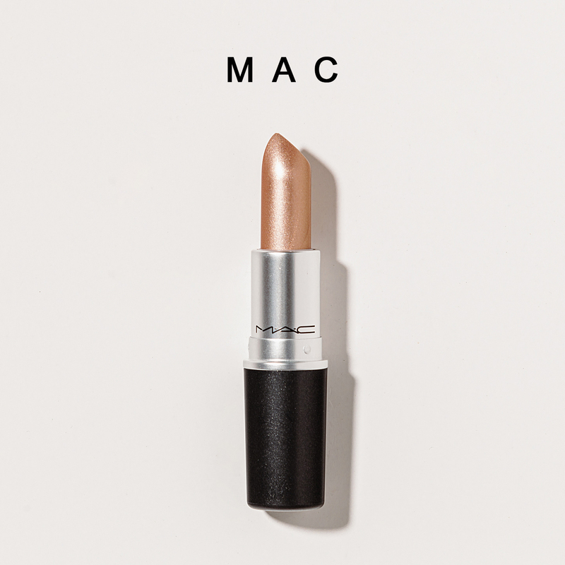 Mac Lipstick 310 Gel Ambiguous Lip Color Beige with Shimmer, Charming Lipstick, Purchased from the Usa, Metallic Texture on the Upper Lip, 3g Mac Lipstick 310 Gel Ambiguous Lip Color Beige with Shimmer, Charming Lipstick, Purchased from the Usa, Metallic Texture on the Upper Lip, 3g