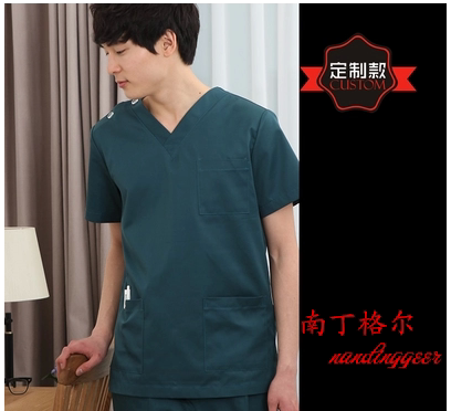 Nightingale hospital hand washing clothes surgical clothes brush hand clothing split suit oral and dental overalls long sleeve short sleeves