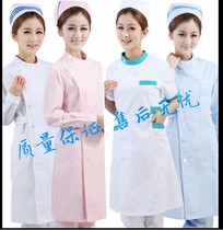 Nightingale nurse uniform winter dress female doctor White Coat long sleeve dental pharmacy oral beauty suit