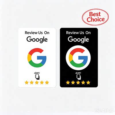 100pcs Reusable Review Tap Card Google Reviews Tap NFC Card