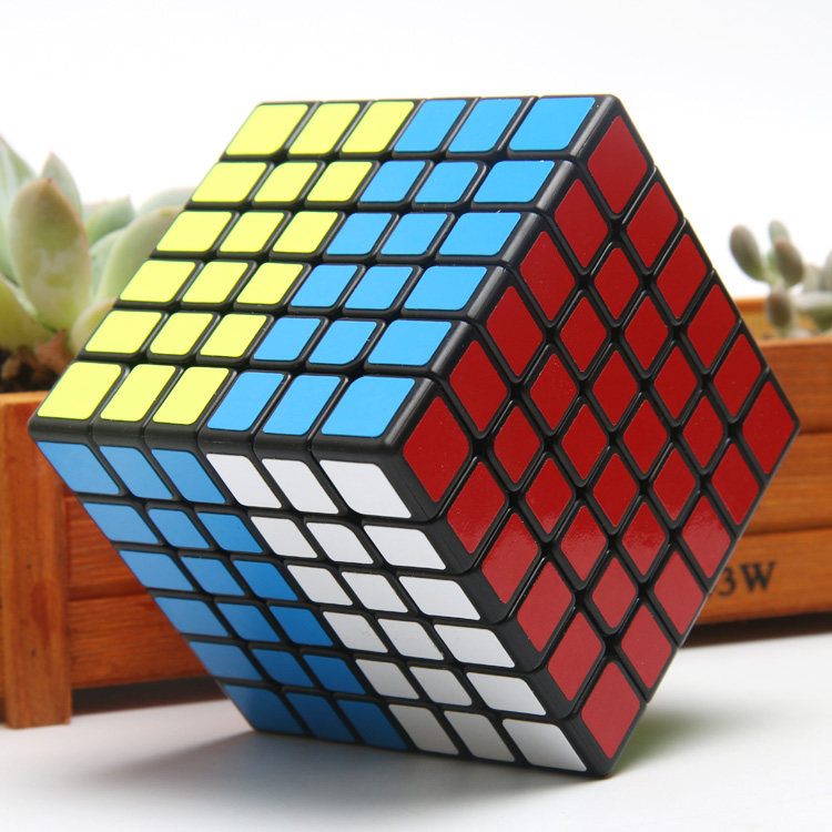 Magic domain Rubik's cube classroom 6th-order Rubik's cube Sixth-order Rubik's cube professional flexible and smooth adjustable educational toys