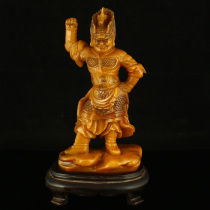 One Price Natural Fujian Shoushan Shitian Yellow Grade Seiko Carving Orniver Tianjiang