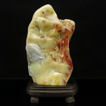 One-mouth price natural Fujian Shoushan stone hibiscus stone Seiko Seiko engraving pendulum piece Deep Mountain Friends to send certificate