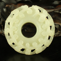 A price of natural Xinjiang Hetian Jade seed material Seiko carving to handle the time to send the certificate