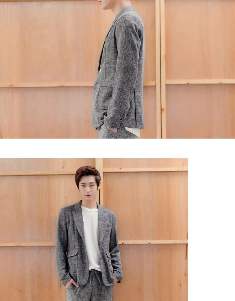 Costume homme en chanvre pour été - Ref 1549087 Image 27