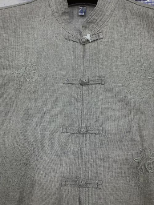 Những người đàn ông trung niên và già mới Tang phù hợp với nam giới thường có chất liệu cotton và vải lanh dày vừa phải đồ dân tộc