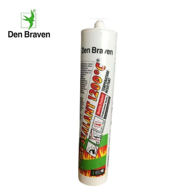 Den Braven Dutch swallow Debao brand flame retardant high temperature sealant glue 1200°C high temperature resistant glue
