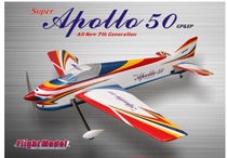Fly the new seventh generation Apollo 50 oil-electric dual-purpose model aircraft