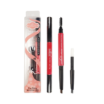 Rose Girl Automatic Swivel Bicolor Brow Eyebrow Powder Waterproof Perspiration Lasting Unseasonated Buy 1 Deliver 1 Replacement Refill