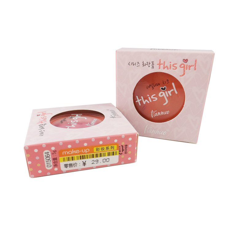 Tiannuo Tianna thisgirl bột ngọt yêu đỏ 5g mịn mượt và tinh tế - Blush / Cochineal phấn má apieu