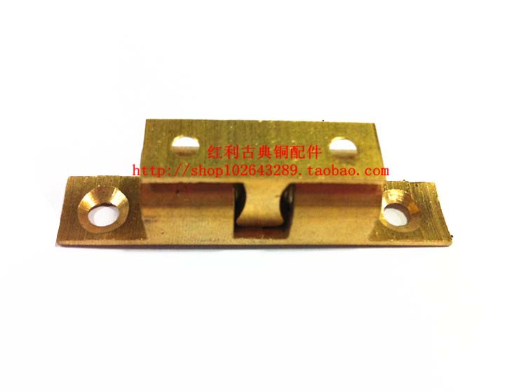 Dividend Classical Bronze Accessories Antique Pure Copper Touch Card Touch Suction Magnetic Attraction Furniture Cabinet Door Copper Touch Bead Bronze Closet Door Suction