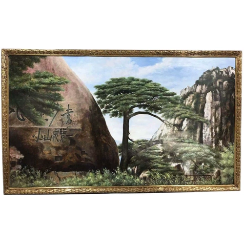 Ретро в европейском стиле полная медная керамическая фарфоровая картина рисовать художественные работы 1,3 метра горизонтальная висящая живопись ландшафтные фигуры могут быть настроены